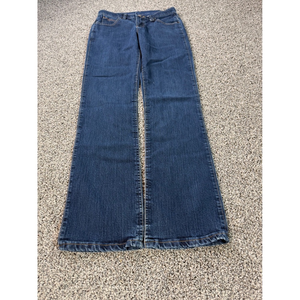 Wrangler Q-Baby Ultimate Riding Jeans 5/6x34 Blue Dark Wash Bootcut